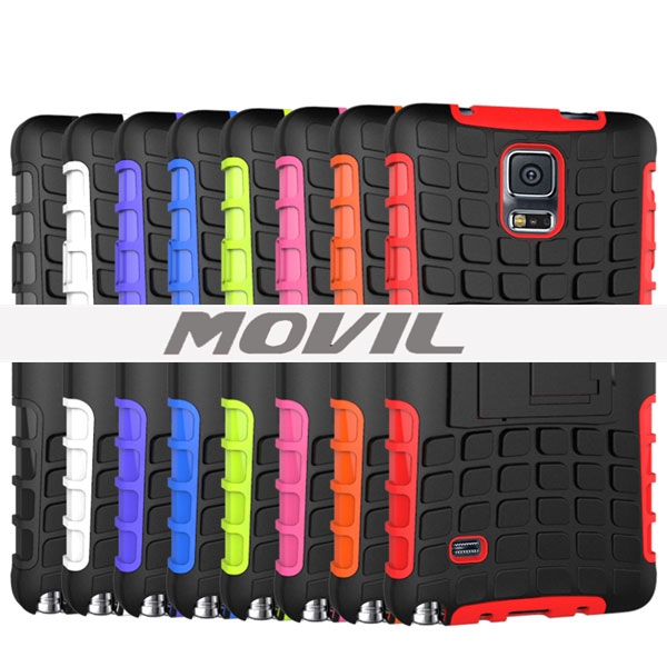 NP-1899 2 en 1 funda para  Samsung Note 4 con soporte-8